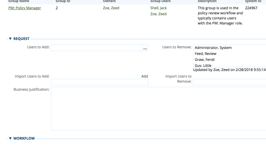 Dynamic Filter for User/Groups List Field