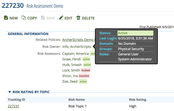 Archer Scripts User Status Indicator and Tooltip Tool & Utility