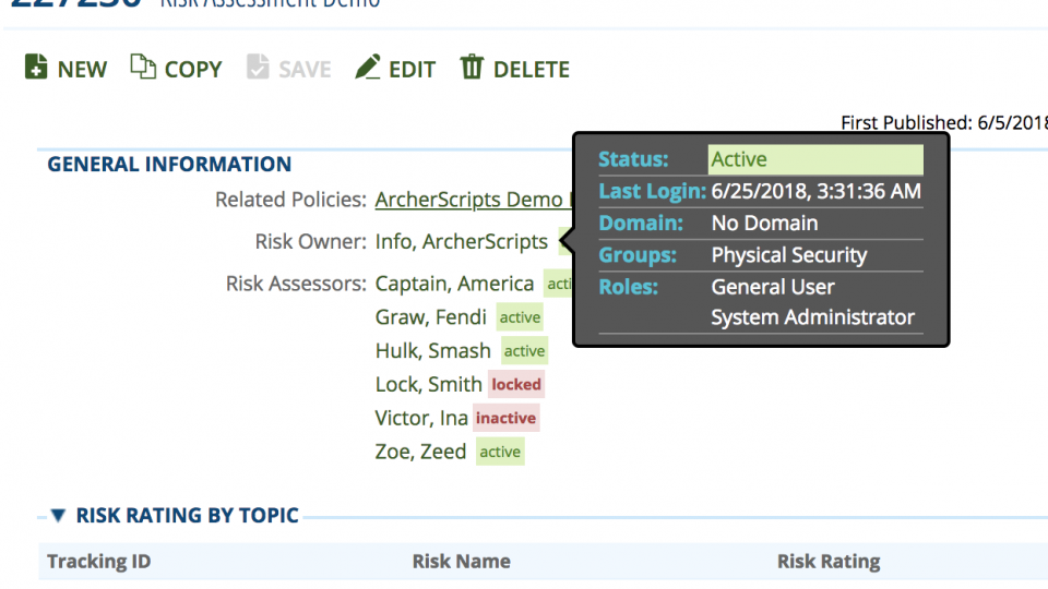 Archer Scripts User Status Indicator and Tooltip Tool & Utility Archer Scripts User Status Indicator and Tooltip Tool & Utility