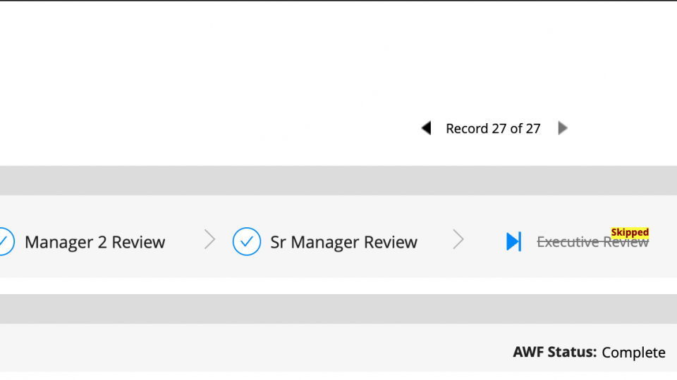 Workflow Progress Indicator